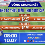 Trực tiếp: Thi đấu U11 tứ kết 1-2 | VCK Giải bóng đá "Ước mơ sân cỏ" Cúp HTV 2026