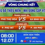 Trực tiếp: Lễ bế mạc, tranh hạng Ba và chung kết U11 | Giải bóng đá "Ước mơ sân cỏ" - Cúp HTV 2026
