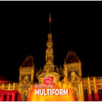 3D Mapping tái hiện hành trình 50 năm thành phố mang tên Bác