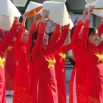 Đồng diễn dân vũ áo dài lan tỏa niềm tự hào thành phố mang tên Bác