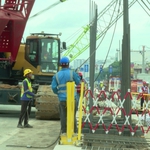 Metro số 2 chuyển sang giai đoạn thi công tại ga ngầm ST10 Phạm Văn Bạch