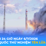 Tin Thế giới 24 Giờ ngày 6/7/2026 | Trung Quốc thử nghiệm tên lửa đạn đạo