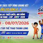 Trực tiếp: Thi đấu U13 bảng A - B | VCK Giải bóng đá "Ước mơ sân cỏ" - Cúp HTV 2026