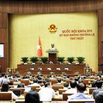 Ngày 13/8, Quốc hội tiếp tục thảo luận về các dự án Luật