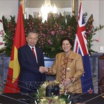 Tổng Bí thư, Chủ tịch nước Tô Lâm hội kiến Toàn quyền New Zealand