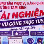 Sôi nổi Ngày hội Công dân số phường Tam Bình năm 2026