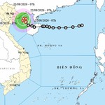 Áp thấp nhiệt đới trên vịnh Bắc Bộ khả năng mạnh lên thành bão, giật cấp 10