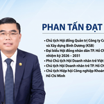 Ông Phan Tấn Đạt được hiệp thương giữ chức Chủ tịch Hội Doanh nhân trẻ TP. Hồ Chí Minh khoá I nhiệm kỳ 2026 - 2029