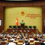 Ngày 24/8, Quốc hội thông qua 8 Luật, 11 Nghị quyết và bế mạc kỳ họp