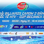 Giải Billiards Carom 3 băng quốc tế HTV - Cúp Becamex IJC 2026: Bứt phá diện mạo mới