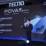 TECNO POVA Curve 2 5G ra mắt tại Việt Nam: Pin 8.000mAh và thiết kế siêu mỏng