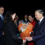 Tổng Bí thư, Chủ tịch nước Tô Lâm bắt đầu thăm chính thức Cộng hòa Pháp và dự Hội nghị Thượng đỉnh Không gian vũ trụ tại Paris