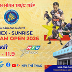 Trực tiếp: Tứ kết Vietnam Open 2026