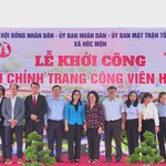 Thêm không gian xanh, nâng tầm chất lượng sinh hoạt tại Công viên Hóc Môn