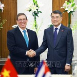 Thủ tướng Lê Minh Hưng tiếp Bộ trưởng Ngoại giao Cuba
