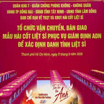 Chuyến bay nghĩa tình đưa mẫu hài cốt liệt sĩ giám định ADN