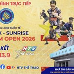 Trực tiếp: Chung kết và trao giải - Giải cầu lông quốc tế YONEX - SUNRISE Việt Nam Open 2026 | 13/9