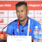 HLV Đinh Hồng Vinh hài lòng với tinh thần thi đấu của U23 Việt Nam