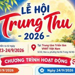Nhiều trải nghiệm tại Lễ hội Trung thu 2026 ở Hà Nội