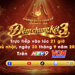 Chuông vàng vọng cổ 2026: Chung kết 3 - 21 giờ Chủ Nhật (20/9) trên kênh HTV9