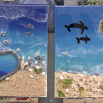 Vườn sao mai: Nghệ thuật tranh Resin và Diorama