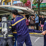 Hà Nội: Kịp thời cứu 5 người mắc kẹt trong vụ cháy nhà ở kết hợp xưởng