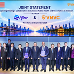 VNVC và Pfizer hợp tác tăng cường năng lực y tế dự phòng tại Việt Nam