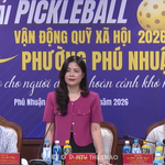 Giải Pickleball phường Phú Nhuận 2026 gây quỹ chăm lo người nghèo