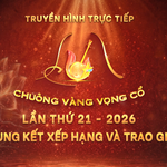 Xem Trực tiếp: Chung kết xếp hạng và trao giải Chuông vàng vọng cổ lần thứ 21 - năm 2026