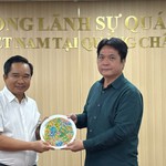 Chủ tịch UBND TP. Hồ Chí Minh Nguyễn Văn Được thăm Tổng Lãnh sự quán Việt Nam tại Quảng Châu, Trung Quốc