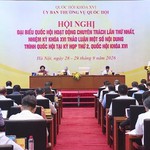 Hội nghị đại biểu Quốc hội hoạt động chuyên trách tập trung 17 dự án luật