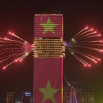 TP. Hồ Chí Minh: Mãn nhãn màn trình diễn pháo hoa mừng ngày Tết Độc lập