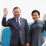 Tổng Bí thư, Chủ tịch nước Tô Lâm cùng Phu nhân lên đường thăm cấp Nhà nước tới Nga, thăm chính thức Pháp và dự Hội nghị Thượng đỉnh Không gian vũ trụ