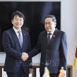 Chủ tịch Quốc hội tiếp Chủ tịch Nhóm Nghị sĩ Hữu nghị Hàn Quốc - Việt Nam