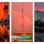 Hoàng hôn đẹp đến nao lòng trên mọi miền đất Việt
