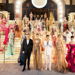 75 hoa hậu quốc tế trình diễn tại "Dreams Come True" của NTK Nguyễn Minh Tuấn