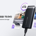 Samsung ra mắt T5 EVO - Ổ cứng (SSD) di động nhỏ gọn