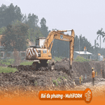 TP.HCM: Ảnh hưởng tiến độ thi công do thiếu cát san lấp tại dự án Vành đai 3