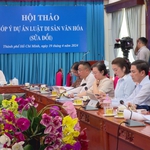 Hội thảo Góp ý Dự án Luật Di sản văn hóa (sửa đổi)