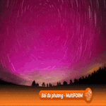 Bão địa từ tạo ra hiện tượng bắc cực quang đẹp mắt