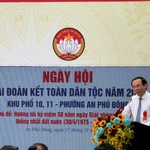 TP.HCM: Rộn ràng Ngày hội Đại đoàn kết toàn dân tộc