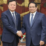 Thủ tướng Phạm Minh Chính tiếp Chủ tịch Tập đoàn máy bay thương mại Trung Quốc (COMAC)