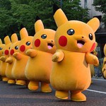 Đoàn diễu hành Pikachu thu hút đám đông tại Lễ hội Pokémon