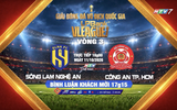 THTT V-League: Sông Lam Nghệ An - Công an TP. Hồ Chí Minh