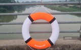 Treo phao cứu sinh trên cầu huyết mạch giữa trung tâm Thái Nguyên
