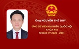 Tóm tắt tiểu sử ông Nguyễn Thế Duy ứng cử Đại biểu Quốc hội Khóa XVI