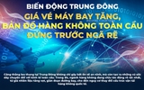 Biến động Trung Đông: Giá vé máy bay tăng, bản đồ hàng không toàn cầu đứng trước ngã rẽ