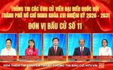 Thông tin các ứng cử viên Đại biểu Quốc hội Khóa XVI - Đơn vị bầu cử số 11
