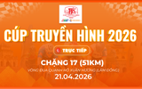 Link xem trực tiếp Cúp Truyền hình 2026 | Chặng 17: Hồ Xuân Hương (Lâm Đồng) 51km (21/4)