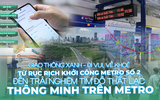 Giao Thông Xanh - Đi vui, về khoẻ: Từ rục rịch khởi công Metro số 2 đến trải nghiệm tìm đồ thất lạc thông minh trên Metro số 1
